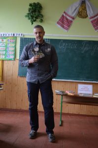 Цікава зустріч з письменником Сергієм Гридіним